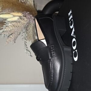 Coach Women's Black Leah Loafer